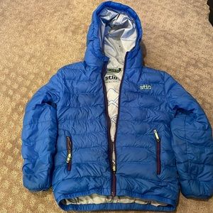 Stio Kids Hometown Down Hooded Jacket Coat size 10